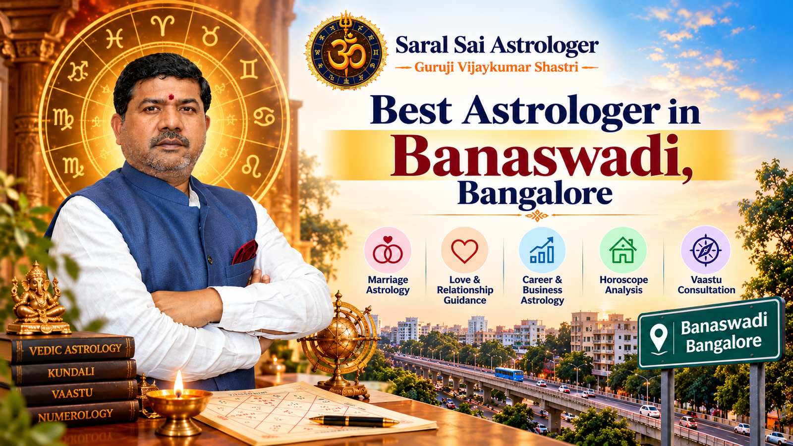 Best Astrologer In Banaswadi, Bangalore
