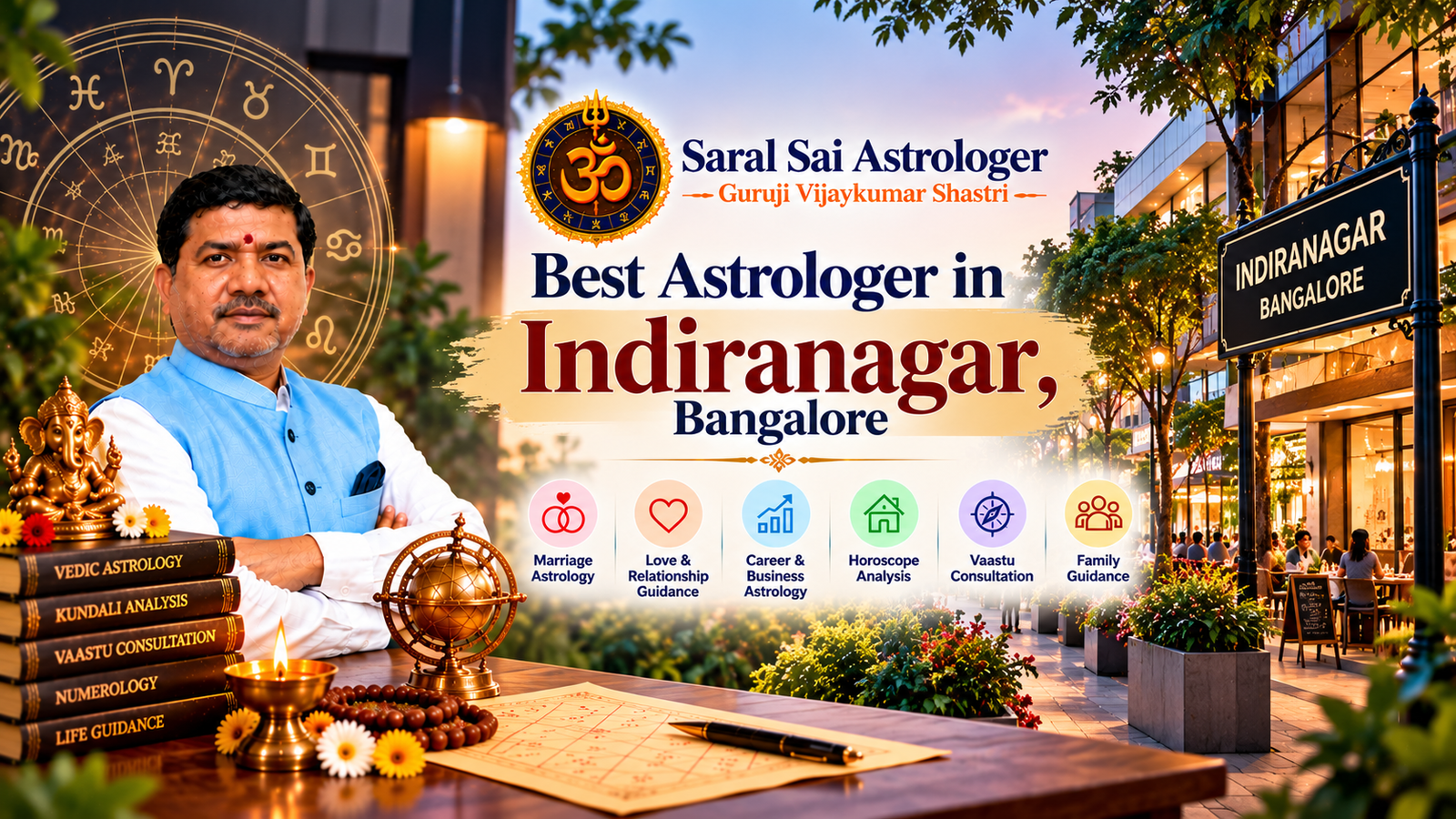 Best Astrologer In Indiranagar, Bangalore
